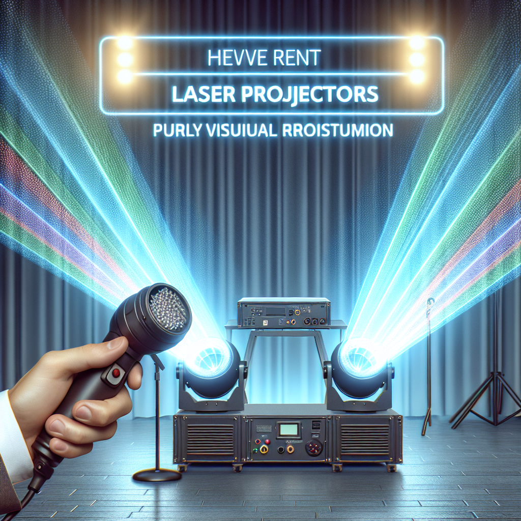 Verleih von Laserprojektoren